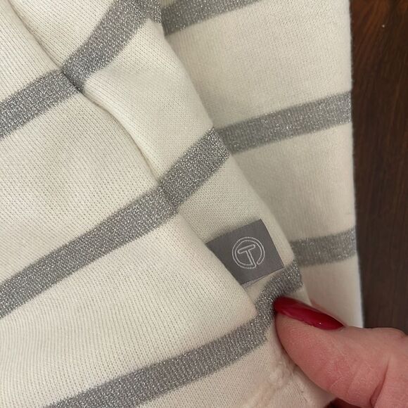 TALBOTS T by TALBOTS SUPER-SOFT JERSEY MOCKNECK TEE - SIZE XS - Picture 7 of 10